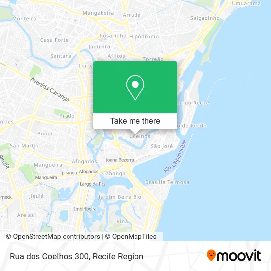 Rua dos Coelhos 300 map