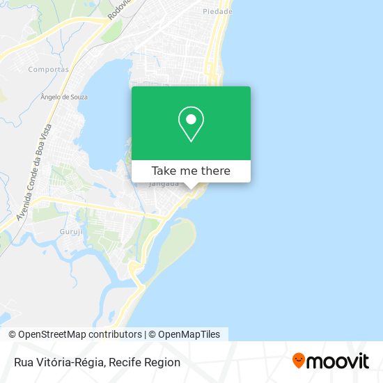 Rua Vitória-Régia map