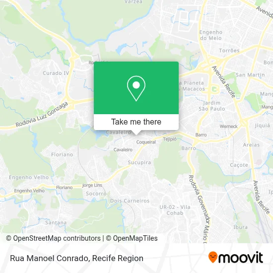Rua Manoel Conrado map