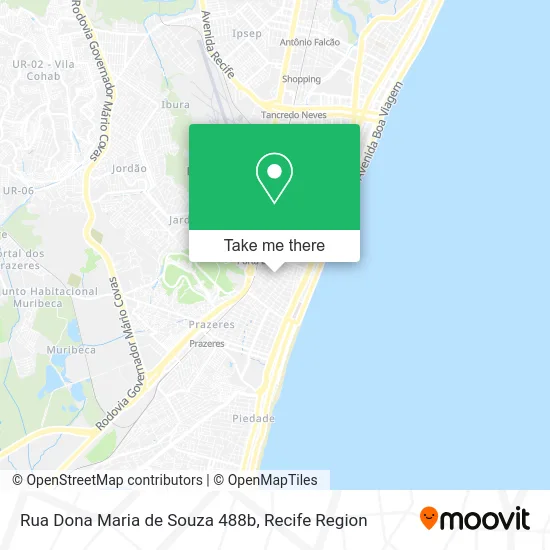 Rua Dona Maria de Souza 488b map