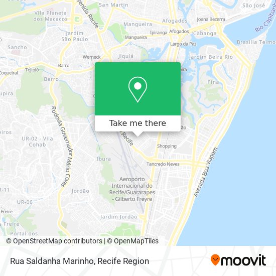 Rua Saldanha Marinho map