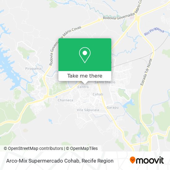 Arco-Mix Supermercado Cohab map