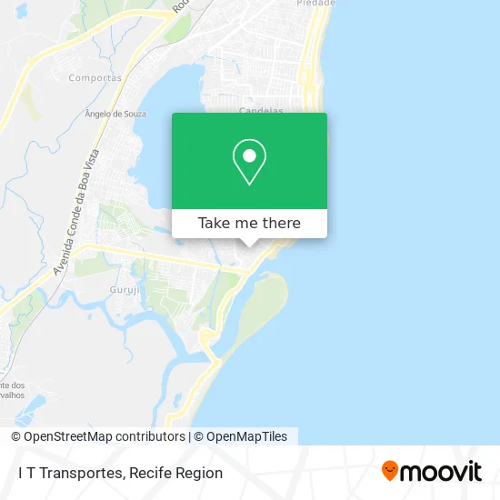 I T Transportes map