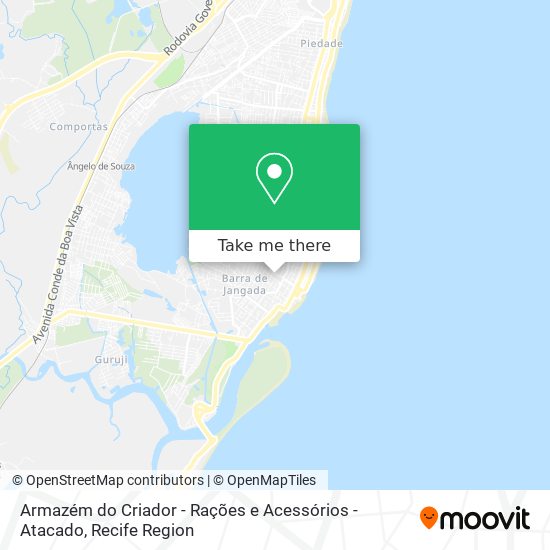 Armazém do Criador - Rações e Acessórios - Atacado map