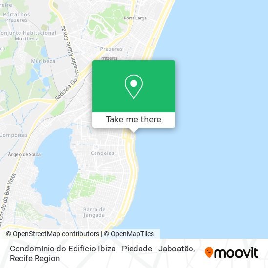 Condomínio do Edifício Ibiza - Piedade - Jaboatão map