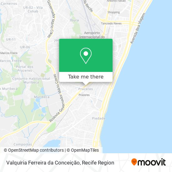 Valquíria Ferreira da Conceição map