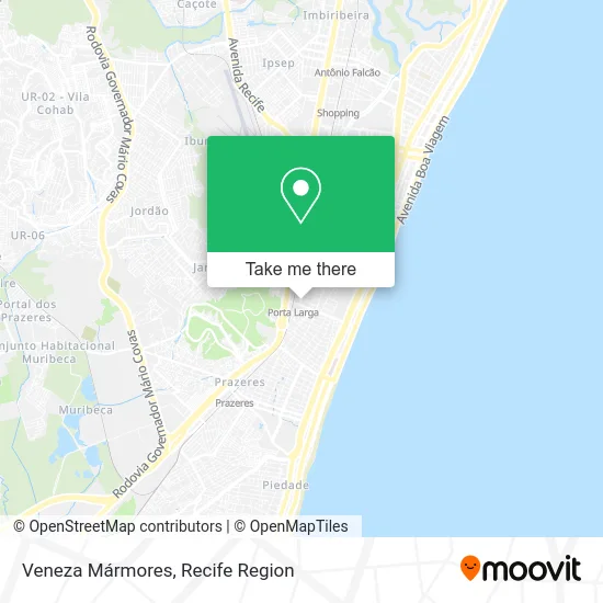 Veneza Mármores map