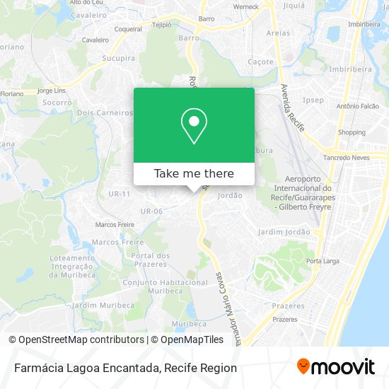 Farmácia Lagoa Encantada map