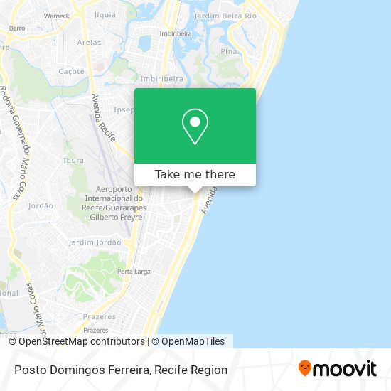 Posto Domingos Ferreira map