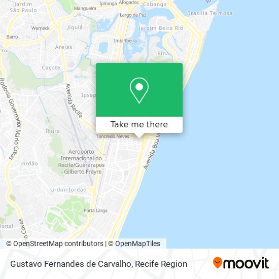 Gustavo Fernandes de Carvalho map