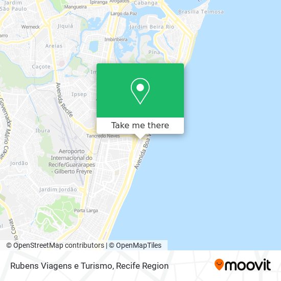 Rubens Viagens e Turismo map