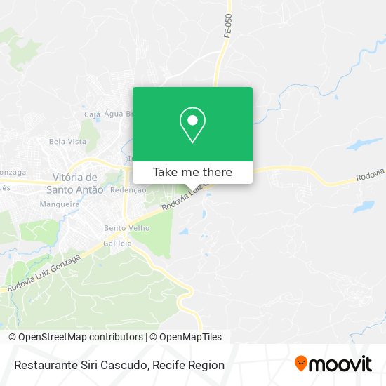 Restaurante Siri Cascudo map