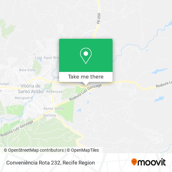 Conveniência Rota 232 map