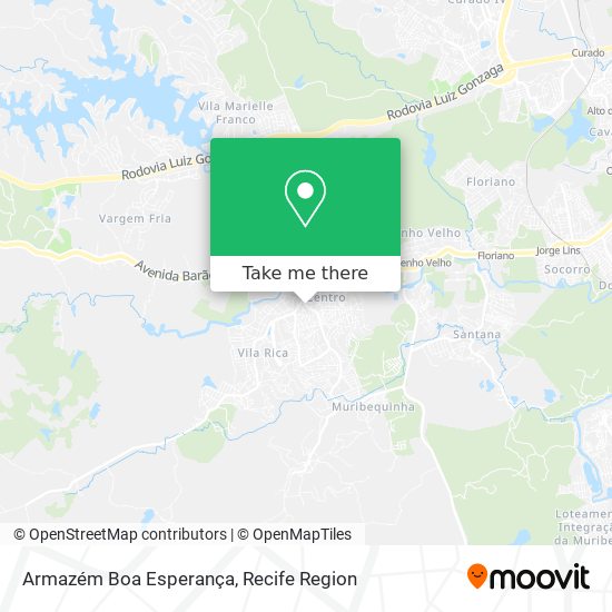 Armazém Boa Esperança map