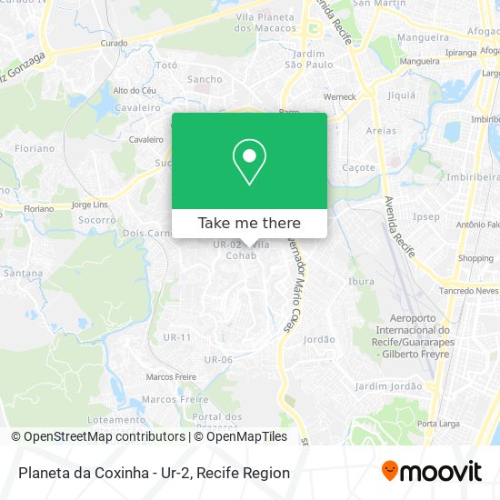 Mapa Planeta da Coxinha - Ur-2