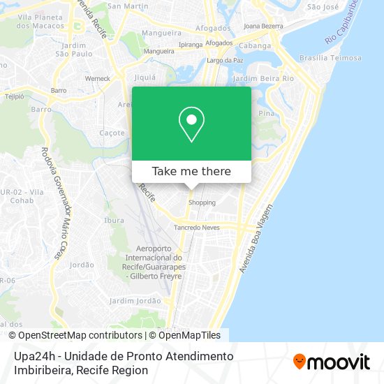 Upa24h - Unidade de Pronto Atendimento Imbiribeira map