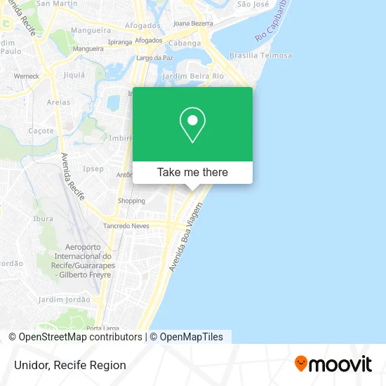 Unidor map