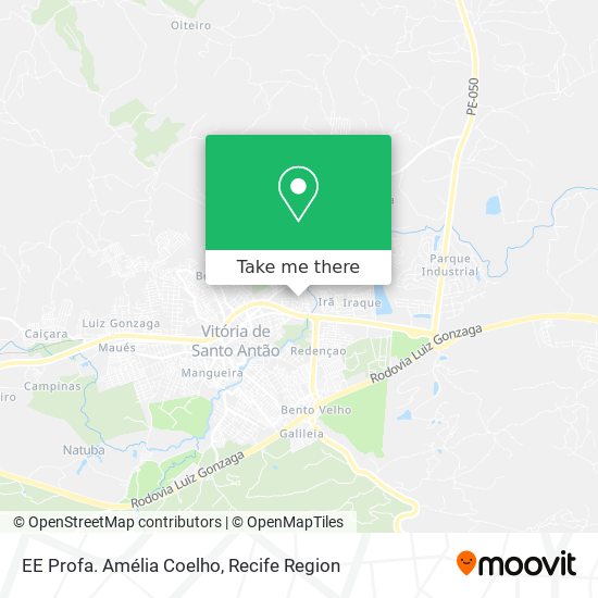 EE Profa. Amélia Coelho map
