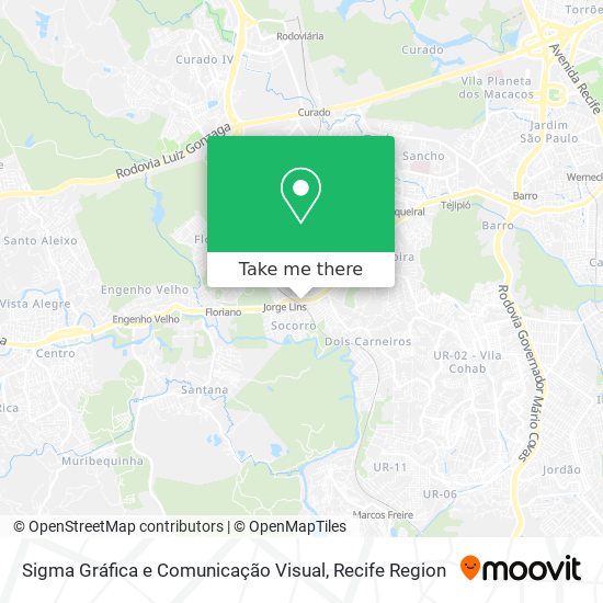 Sigma Gráfica e Comunicação Visual map