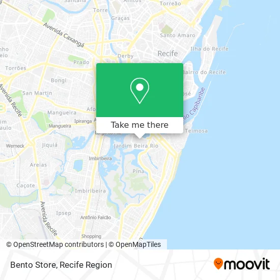 Bento Store map