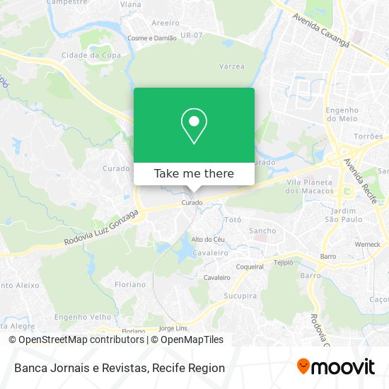 Banca Jornais e Revistas map
