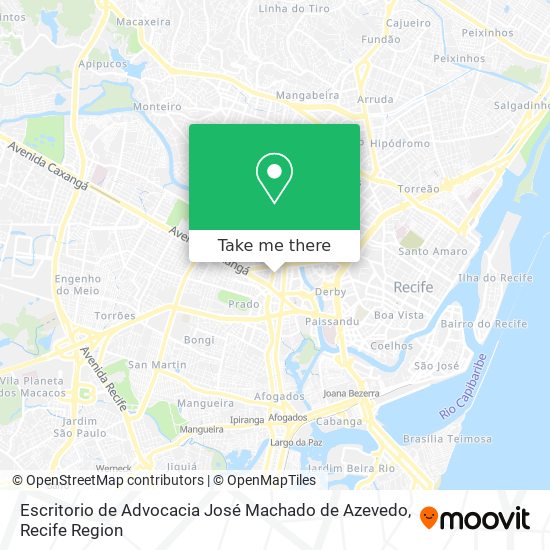 Escritorio de Advocacia José Machado de Azevedo map