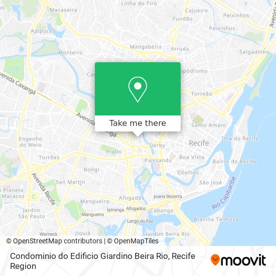 Condominio do Edificio Giardino Beira Rio map