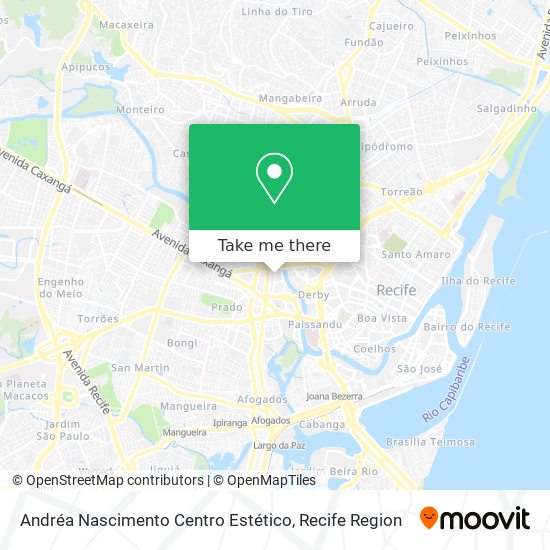 Andréa Nascimento Centro Estético map