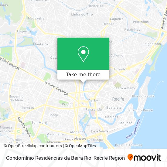 Condomínio Residências da Beira Rio map