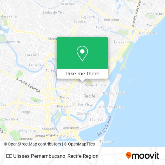EE Ulisses Pernambucano map