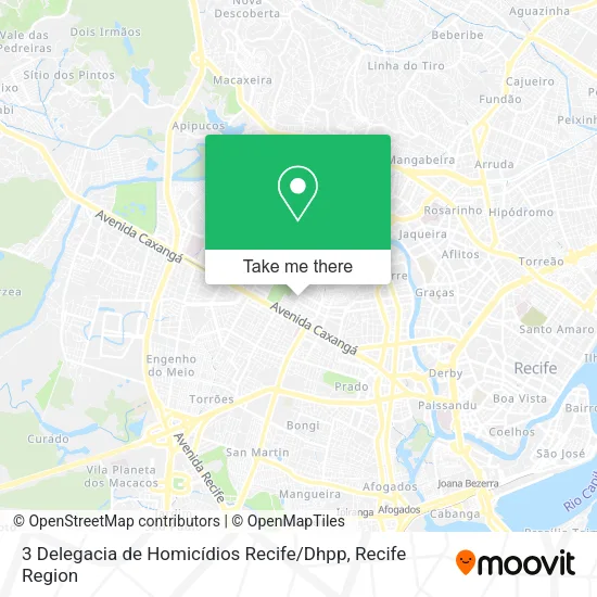 3 Delegacia de Homicídios Recife / Dhpp map