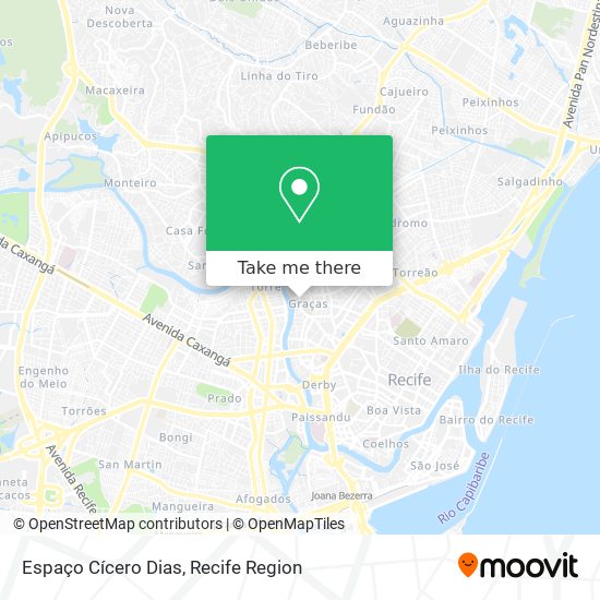 Espaço Cícero Dias map