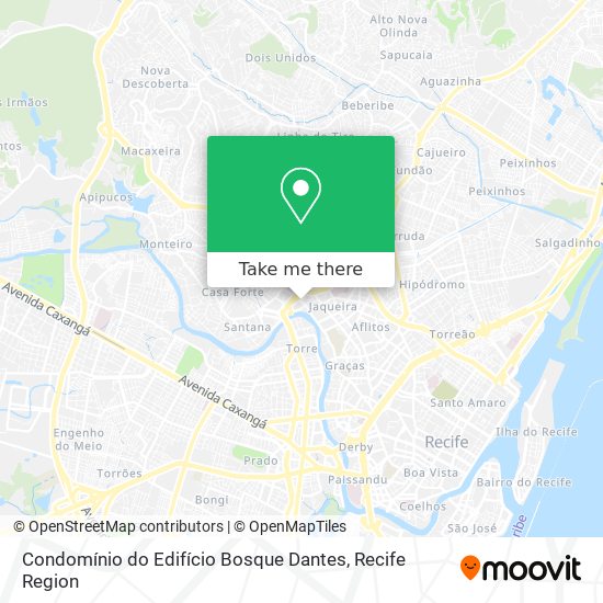 Condomínio do Edifício Bosque Dantes map