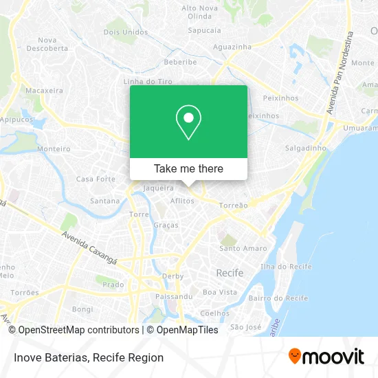 Inove Baterias map