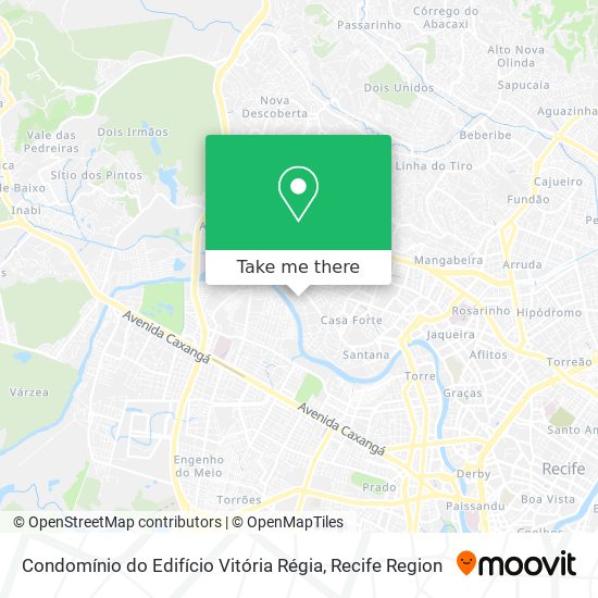Condomínio do Edifício Vitória Régia map