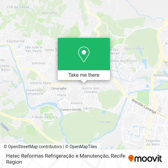 Hatec Reformas Refrigeração e Manutenção map