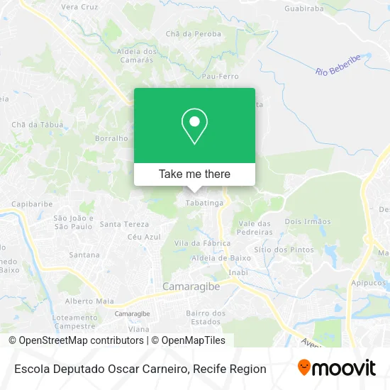 Escola Deputado Oscar Carneiro map