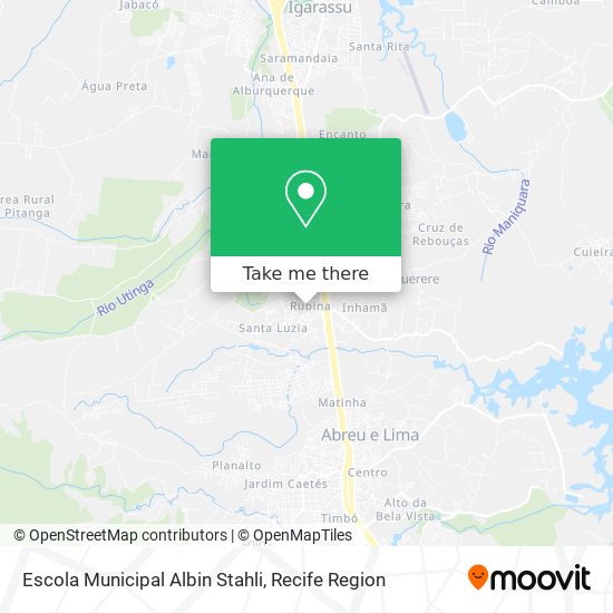 Escola Municipal Albin Stahli map