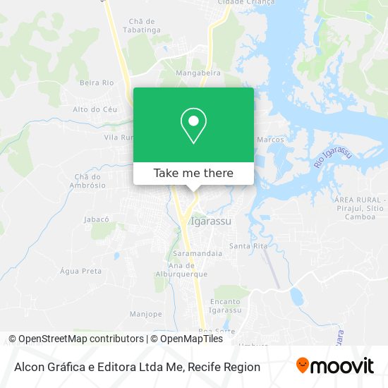 Alcon Gráfica e Editora Ltda Me map
