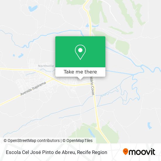 Escola Cel José Pinto de Abreu map