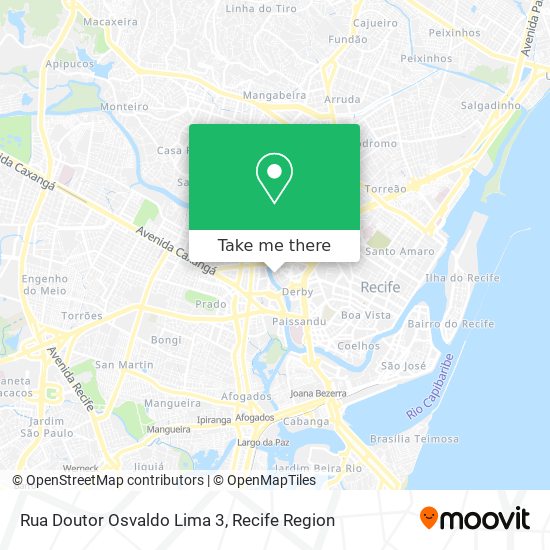 Rua Doutor Osvaldo Lima 3 map