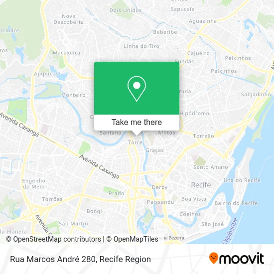 Rua Marcos André 280 map