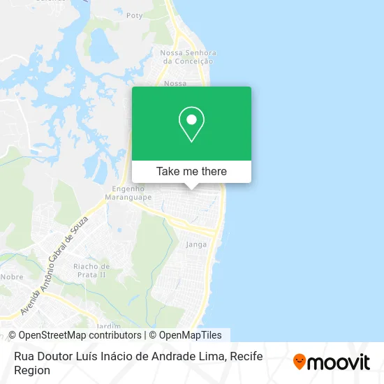 Rua Doutor Luís Inácio de Andrade Lima map