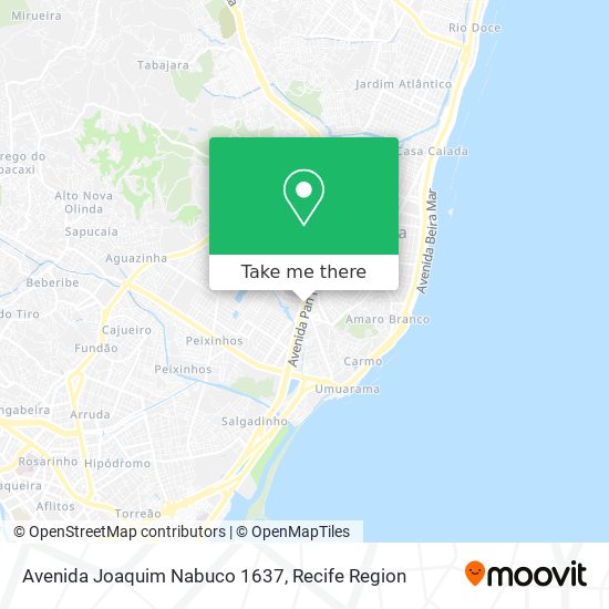 Avenida Joaquim Nabuco 1637 map
