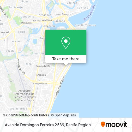 Avenida Domingos Ferreira 2589 map