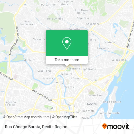 Rua Cônego Barata map