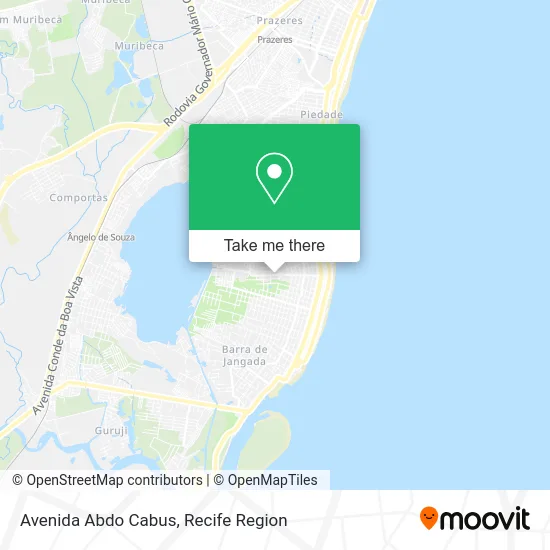 Avenida Abdo Cabus map