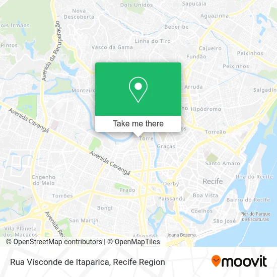 Rua Visconde de Itaparica map