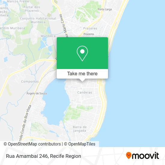 Rua Amambaí 246 map