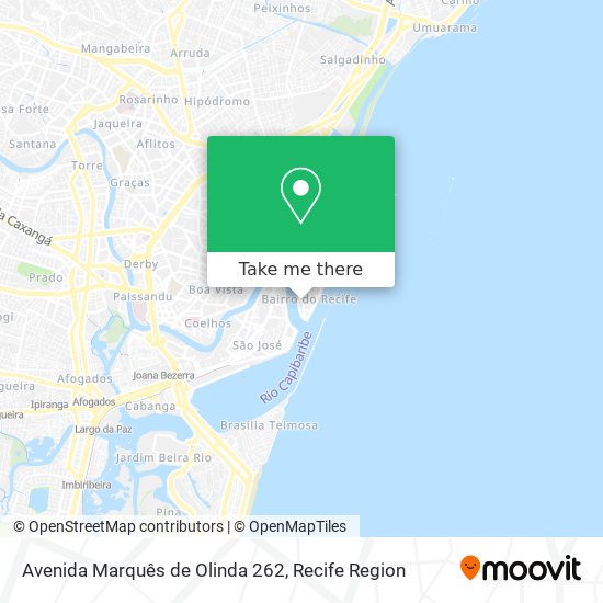 Avenida Marquês de Olinda 262 map